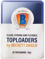 Beckett Shield 3 X 4 Regular Toploaders (25)